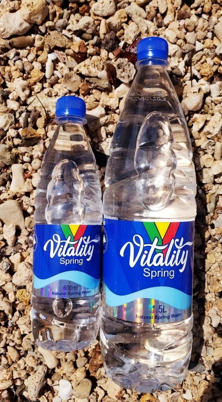 Vitality Spring 600ml and 1.5L bottles